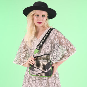 Frankenweenie Sparky & Persephone Glow Crossbody Bag, Image 2